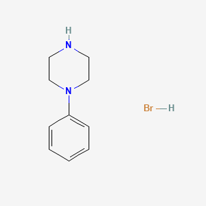 molecular formula C10H15BrN2 B3105405 1-Phenylpiperazine hydrobromide CAS No. 153121-53-0