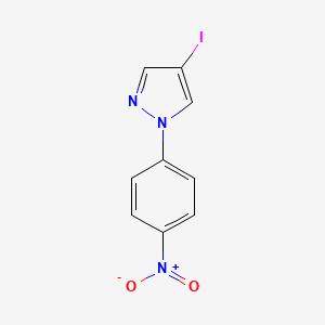 1H-Pyrazole, 4-iodo-1-(4-nitrophenyl)-