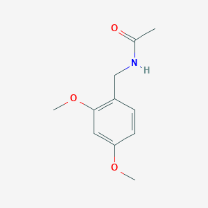 N-[(2,4-dimethoxyphenyl)methyl]acetamide