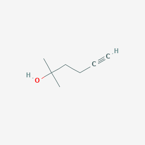 molecular formula C7H12O B3105488 2-Methylhex-5-yn-2-ol CAS No. 153509-05-8