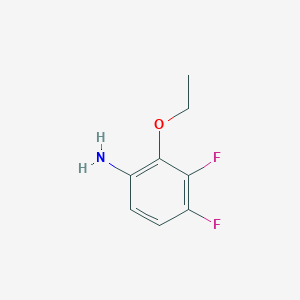 molecular formula C8H9F2NO B3105518 2-Ethoxy-3,4-difluoroaniline CAS No. 153653-27-1