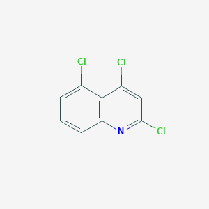 molecular formula C9H4Cl3N B3105527 2,4,5-Trichloroquinoline CAS No. 153749-72-5