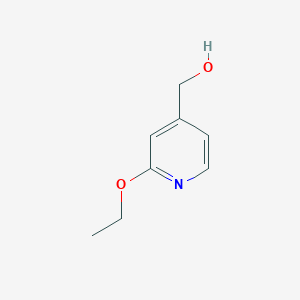 molecular formula C8H11NO2 B3105570 (2-乙氧基吡啶-4-基)甲醇 CAS No. 153928-58-6