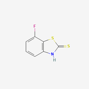 7-Fluorobenzo[d]thiazole-2(3H)-thione