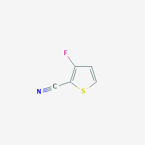 molecular formula C5H2FNS B3105686 3-氟噻吩-2-腈 CAS No. 154499-46-4