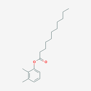 molecular formula C19H30O2 B310571 2,3-Dimethylphenyl undecanoate 
