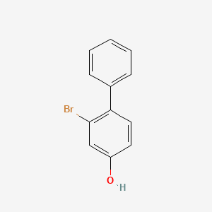 molecular formula C12H9BrO B3105716 3-Bromo-4-phenylphenol CAS No. 15460-07-8