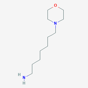 7-(Morpholin-4-YL)heptan-1-amine
