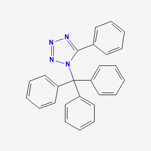 molecular formula C26H20N4 B3105738 5-Phenyl-1-trityltetrazole CAS No. 154750-11-5