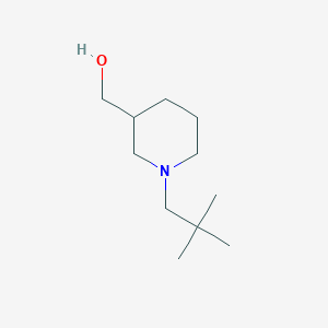 molecular formula C11H23NO B3105741 (1-Neopentylpiperidin-3-yl)methanol CAS No. 1548017-26-0