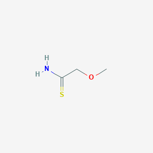 molecular formula C3H7NOS B3105823 2-甲氧基乙硫酰胺 CAS No. 15536-75-1