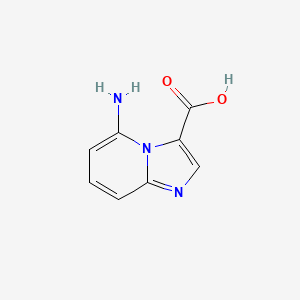 5-Aminoimidazo[1,2-a]pyridine-3-carboxylic acid