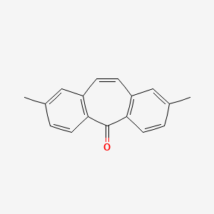 2,8-dimethyl-5H-dibenzo[a,d][7]annulen-5-one