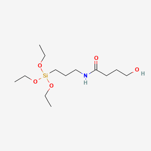 molecular formula C13H29NO5Si B3106006 N-(3-Triethoxysilylpropyl)-4-hydroxybutyramide CAS No. 156214-80-1