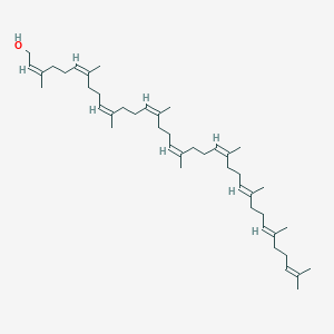 molecular formula C45H74O B3106039 Nonaprenol CAS No. 15639-69-7