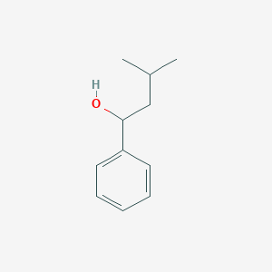 molecular formula C11H16O B3106074 3-甲基-1-苯基丁-1-醇 CAS No. 1565-86-2