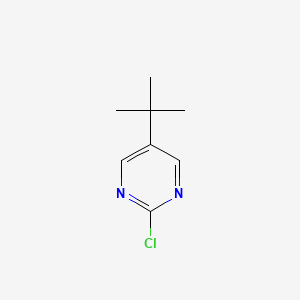 molecular formula C8H11ClN2 B3106122 5-(Tert-butyl)-2-chloropyrimidine CAS No. 156777-81-0