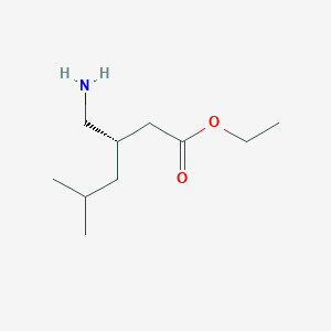 ethyl (3S)-3-(aminomethyl)-5-methylhexanoate