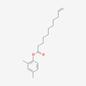 molecular formula C19H28O2 B310620 2,4-Dimethylphenyl 10-undecenoate 