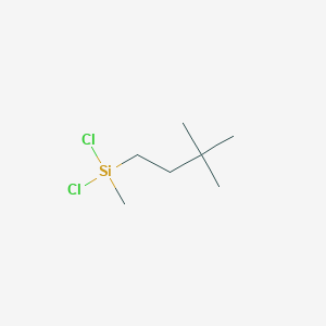 B3106215 Dichloro-(3,3-dimethylbutyl)-methylsilane CAS No. 157223-34-2