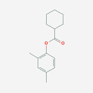 molecular formula C15H20O2 B310623 2,4-Dimethylphenyl cyclohexanecarboxylate 