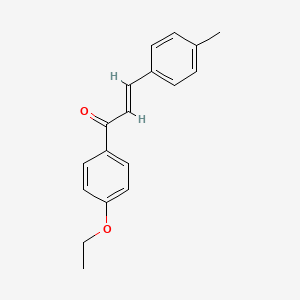 (2E)-1-(4-Ethoxyphenyl)-3-(4-methylphenyl)prop-2-en-1-one