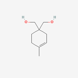 [1-(Hydroxymethyl)-4-methylcyclohex-3-en-1-yl]methanol