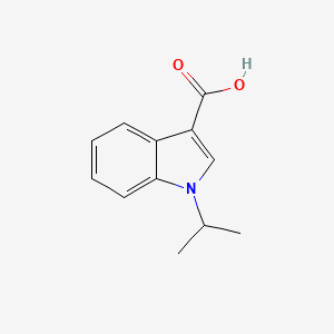 molecular formula C12H13NO2 B3106387 1-异丙基-1H-吲哚-3-羧酸 CAS No. 158574-87-9