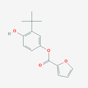 3-Tert-butyl-4-hydroxyphenyl 2-furoate