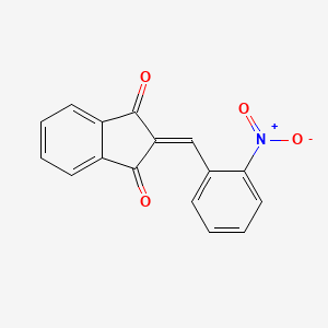 2-[(2-nitrophenyl)methylene]-1H-indene-1,3(2H)-dione