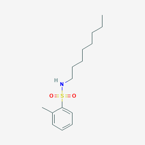 molecular formula C15H25NO2S B310643 2-methyl-N-octylbenzenesulfonamide 