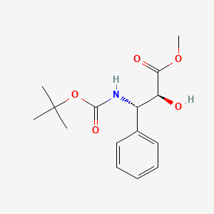 methyl (2S,3S)-3-t-butoxycarbonylamino-3-phenyl-2-hydroxypropionate