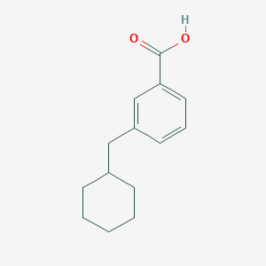 molecular formula C14H18O2 B3106460 3-(Cyclohexylmethyl)benzoic acid CAS No. 158860-96-9