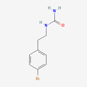 molecular formula C9H11BrN2O B3106462 [2-(4-Bromophenyl)ethyl]urea CAS No. 158893-30-2