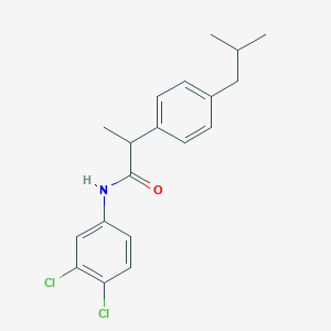 N-(3,4-dichlorophenyl)-2-(4-isobutylphenyl)propanamide