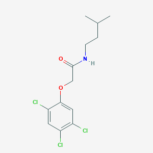 molecular formula C13H16Cl3NO2 B310656 N-isopentyl-2-(2,4,5-trichlorophenoxy)acetamide 