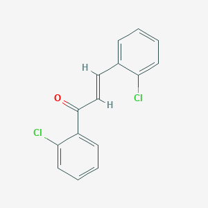 molecular formula C15H10Cl2O B3106610 (2E)-1,3-Bis(2-chlorophenyl)prop-2-en-1-one CAS No. 1597711-27-7