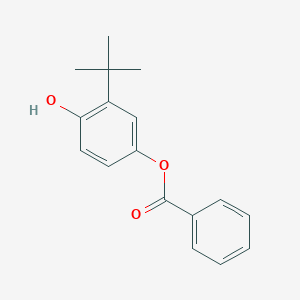 molecular formula C17H18O3 B310664 4-Benzoyloxy-2-tert-butylphenol 