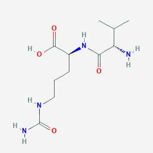 molecular formula C11H22N4O4 B3106666 Val-Cit CAS No. 159858-33-0