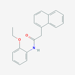 molecular formula C20H19NO2 B310693 N-(2-ethoxyphenyl)-2-(1-naphthyl)acetamide 