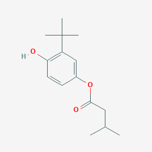 molecular formula C15H22O3 B310694 3-Tert-butyl-4-hydroxyphenyl 3-methylbutanoate 