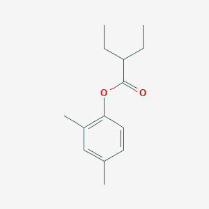 molecular formula C14H20O2 B310699 2,4-Dimethylphenyl 2-ethylbutanoate 