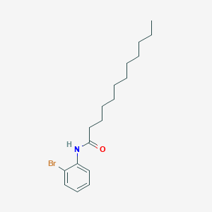 molecular formula C18H28BrNO B310704 N-(2-bromophenyl)dodecanamide 