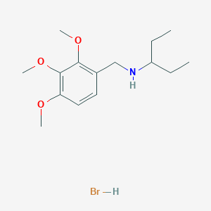 N-(2,3,4-trimethoxybenzyl)-3-pentanamine hydrobromide