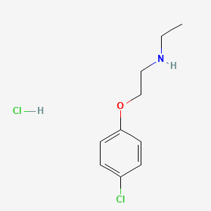 [2-(4-Chlorophenoxy)ethyl]ethylamine hydrochloride