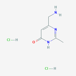 6-(Aminomethyl)-2-methyl-4-pyrimidinol dihydrochloride