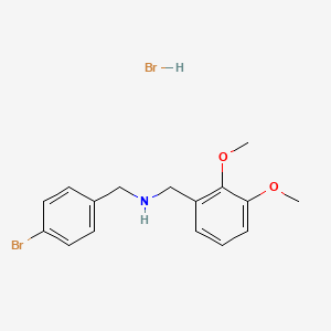 (4-Bromobenzyl)(2,3-dimethoxybenzyl)amine hydrobromide