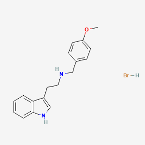 [2-(1H-indol-3-yl)ethyl](4-methoxybenzyl)amine hydrobromide