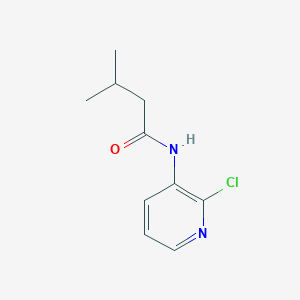 molecular formula C10H13ClN2O B310753 N-(2-chloropyridin-3-yl)-3-methylbutanamide 