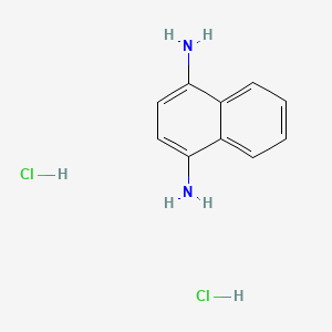 molecular formula C10H12Cl2N2 B3107547 (4-Amino-1-naphthyl)amine dihydrochloride CAS No. 161293-78-3